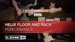 Line 6  Helix Floor and Rack Overview  Paul Hindmarsh  Performance [upl. by Just]