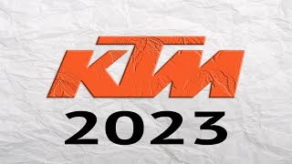 KTM 2023 Full Bike Lineup [upl. by Herculie]