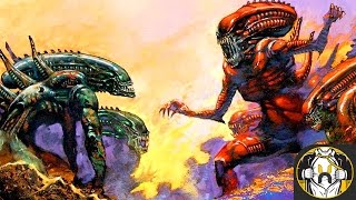 Aliens Genocide  The Xenomorph Civil War Explained [upl. by Dnumde154]