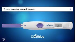 Maximise your chances of getting pregnant Clearblue Advanced Digital Ovulation Test [upl. by Aleunamme]