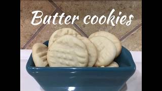 Eggless Butter Cookies [upl. by Yemirej97]