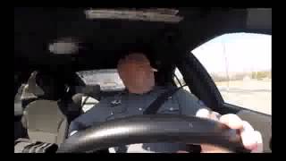 Police officer caught lipsyncing to Taylor Swift [upl. by Gianni652]