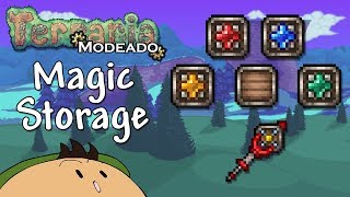 Terraria Magic Storage Exponiendo y explicando todos los objetos del Mod [upl. by Gasperoni863]