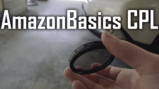 AmazonBasics Circular Polarizer DemoOpinions [upl. by Llerruj684]