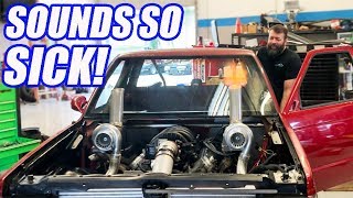 FIRST START UP Twin Turbo AWD V8 S10 And It Sounds INSANE Ep11 [upl. by Hanforrd]