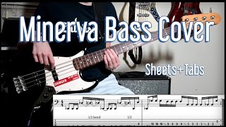 Minerva  Deftones  Bass Cover with TABS  SHEETS [upl. by Atiz]