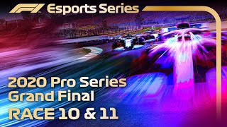 F1 Esports Pro Series 2020 GRAND FINAL Rounds 10 amp 11 LIVE [upl. by Leizar841]