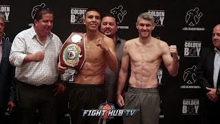 JAIME MUNGUIA VS LIAM SMITH  FULL CARD WEIGH IN LIVE STREAM [upl. by Mitzi]