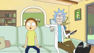 Rick and Morty  Ghostbusters Bill Murray and Lorenzo Music Reference [upl. by Newmann]