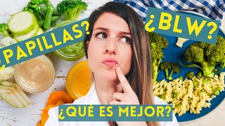 ¿BLW o PAPILLAS🍉¿Qué es MEJOR DUDAS sobre el BABY LED WEANING Alimentación complementaria PARTE 3 [upl. by Ydospahr]