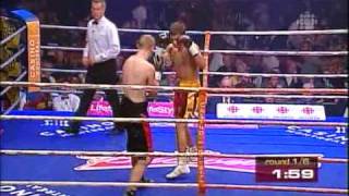 David Lemieux vs Lance Moody 4 octobre 2008 [upl. by Mail180]