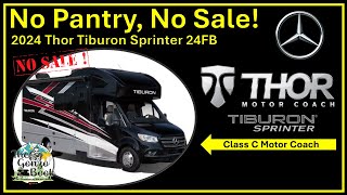 Q2624 Our Honest Opinion and Review of the 2024 Thor Motor Coach Tiburon Sprinter 24FB [upl. by Trudnak]