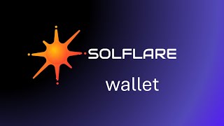 Setting up a Solflare wallet and depositing SOL [upl. by Philana803]