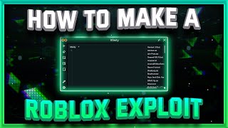 HOW TO MAKE A ROBLOX EXPLOITEXECUTOR IN 2021  PART 2 [upl. by Zelda920]