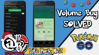 HOW TO SOLVE THE MUSIC BUG IN POKEMON GO [upl. by Guss685]