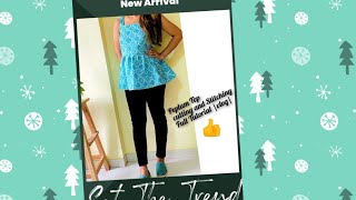 Peplum Top cutting and Stitching Full Tutorial vlog Homemade diy Dreamland Fashion [upl. by Adelaja544]