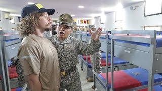 Intenté hacer un día de entrenamiento militar en Colombia [upl. by Knowlton]