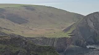 8K a cliff top walk to Hartland Quay [upl. by Paulie]