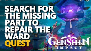 Orobashis Legacy Part 4 Genshin Impact Investigate the Ruins’ Interior Quest [upl. by Ardried]