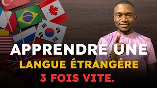 video Comment APPRENDRE une LANGUE 3 fois plus RAPIDE [upl. by Charmaine13]