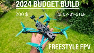 Build a 4s Freestyle FPV drone for 200 [upl. by Dagnah]