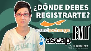 SoundExchange ASCAP BMI y soc autorales  cobro de ejecución pública dentro y fuera de EEUU [upl. by Akyeluz]