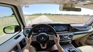 2022 Mercedes Benz G550  Point Of View Walkaround and Test Drive [upl. by Anika188]