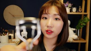 Eng ASMR Lets go to the party🥳 Putting a make up on you and me Roleplay [upl. by Estele805]