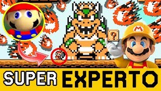 APARECE UN FRANCES TROLL DE AQUELLOS 😨ULALA  SUPER EXPERTO NO SKIP  Super Mario Maker  ZetaSSJ [upl. by Davey]