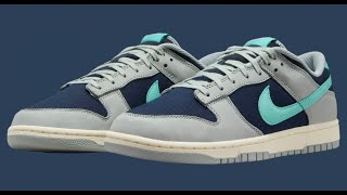 NIKE DUNK LOW “DARK OBSIDIANGREEN FROST” [upl. by Einnil]