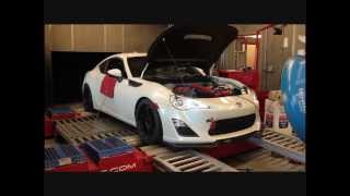 PTUNING FRSBRZGT86 SpecSS Turbo System Dyno W [upl. by Bugbee]