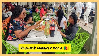 Yaoundé Weekly Vlog 🇨🇲Nous Sommes allées à PLAYCE MALL  ClubbingLE BLISS  Papier administratif [upl. by Richia]