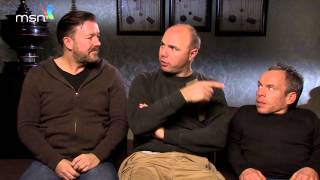 MSN interviews the stars of An Idiot Abroad [upl. by Garibald922]