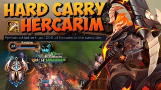 WILD RIFT JUNGLE HECARIM  NEW CARRY HECARIM BUILD [upl. by Boatwright]