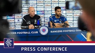 PRESS CONFERENCE  McAllister and Wes  25 Sep 2018 [upl. by Sekoorb960]