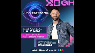 👁️ GRAN HERMANO EN VIVO 👁️ ESPIAMOS LA CASA CON DIEGO POGGI 😅 [upl. by Lauritz180]