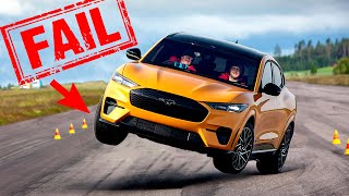 7 Cars that FAIL the Moose Test [upl. by Abehshtab141]