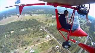 Flying the TYRO recreational ultralight aircraft [upl. by Bowes]