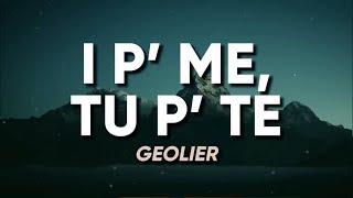 Geolier  I P ME TU P TE Sanremo 2024 Lyrics Mix NON LITIGHIAMO PIÙ [upl. by Irisa]