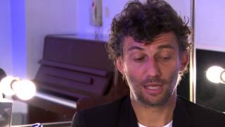 Jonas Kaufmann recounts Manon Lescaut ROH 2014 [upl. by Ingraham]