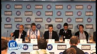 Jahrespressekonferenz des KSC [upl. by Willett961]