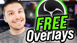 OBS Free Overlays for New Streamers Quickly Get Started for 2023 [upl. by Ardnuat]