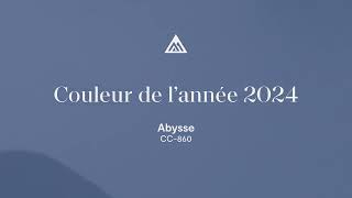 Couleur de l’année 2024  Abysse CC  860  Benjamin Moore [upl. by Evelyn280]