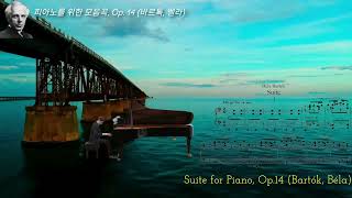 ✦‿✦벨라 바르톡 피아노를 위한 모음곡op 14✦‿✦Suite for Piano Op14 Bartók Béla✦‿✦ [upl. by Chlores]