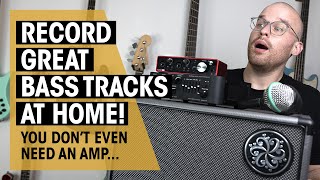 How To Record Bass At Home wpatrickhunter  Thomann [upl. by Haukom]