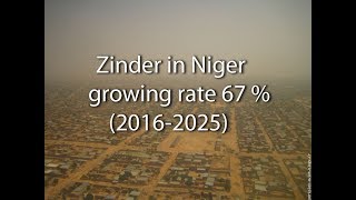 The fastest growing city in the world is Zinder in Niger growing rate of 676  10 years [upl. by Meadow]