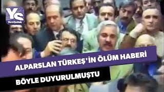 Alparslan Türkeşin ölüm haberi böyle duyurulmuştu [upl. by Lleynad651]