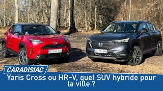 Comparatif  Toyota Yaris Cross vs Honda HRV [upl. by Adrea]