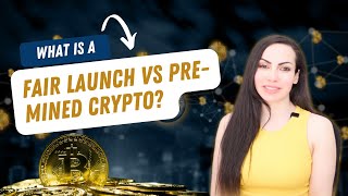 Tokenomics What is Fair Launch vs PreMined Crypto 💭 [upl. by Dnamron]