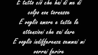 Tiziano Ferro  Ti scatterò una foto lyrics [upl. by Attenod]